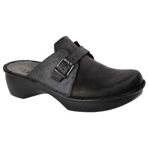 NAOT AVIGNON COAL/REPTILE Grey Black Women’s Size 5 / 36 Comfort Clogs NEW
